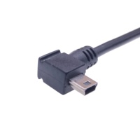90 Degree Right Angle USB 2.0 Mini B Male to OBD2 Extension Cable for Code Reader