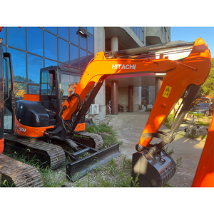รถขุดตีนตะขาบฮิตาชิ ZX50U มือสอง 5 ตัน พร้อมเครื่องยนต์อีซูซุ ชั่วโมงการทำงานต่ำ รวมมอเตอร์และเกียร์ - Product Image 4