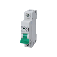 Interruptor de Circuito AC/DC QJC BD1-63S OEM ODM C65, Estructura Mejorada, 6ka, 2 Polos, PA66 Mini