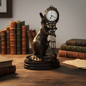 Horloge à Pendule Mécanique en Laiton Antique de Style Américain du XVIIe Siècle, Imitée, pour la Décoration de la Maison, l'Église, les Mariages, les Fêtes - Product Image 5