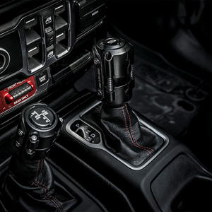 Fury <span class=keywords><strong>2018</strong></span> + อุปกรณ์เสริมหัวคันเกียร์คันเกียร์ชุดที่จับเกียร์โอนสำหรับ JEEP Wrangler JL - Product Image 1