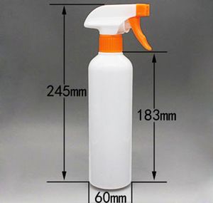 Factory <b>Direct</b> Customizable PET 450ml Round Shoulder <b>Spray</b> Bottle Plastic with Pump Sealing for Lotion Packaging Engraving - Product Image 4