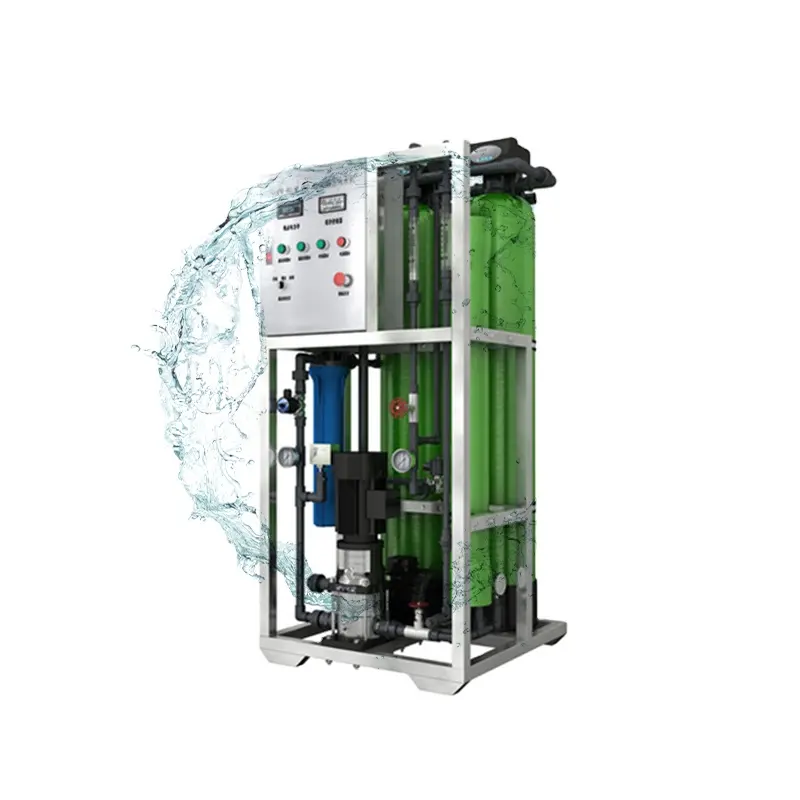 Arındırıcı musluk suyu yeraltı suyu için 250LPH su arıtma makineleri RO ters osmoz sistemi