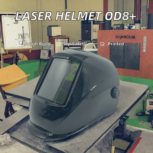 Casco de Soldadura Láser con Visera Verde de Oscurecimiento Automático LASERPAIR de Alta Calidad, Personalizable y al por Mayor Directo de Fábrica, Protección Facial OD8+ - Product Image 2