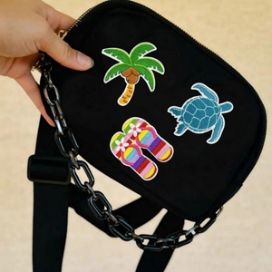 Parche <span class=keywords><strong>de</strong></span> playa al por mayor, insignia bordada con lentejuelas personalizada, aplique termoadhesivo <span class=keywords><strong>de</strong></span> sol tropical para ropa <span class=keywords><strong>de</strong></span> surf <span class=keywords><strong>de</strong></span> verano, bolsos, <span class=keywords><strong>zapatos</strong></span>, sombreros, DIY - Product Image 1
