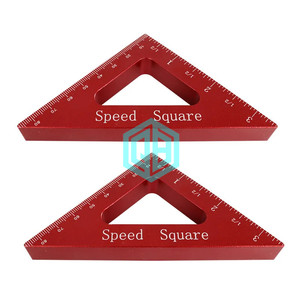 Outil de menuiserie en alliage d'aluminium Mini règle carrée de poche à <span class=keywords><strong>angle</strong></span> droit pour mesurer la hauteur Jauge Support OEM personnalisé - Product Image 5