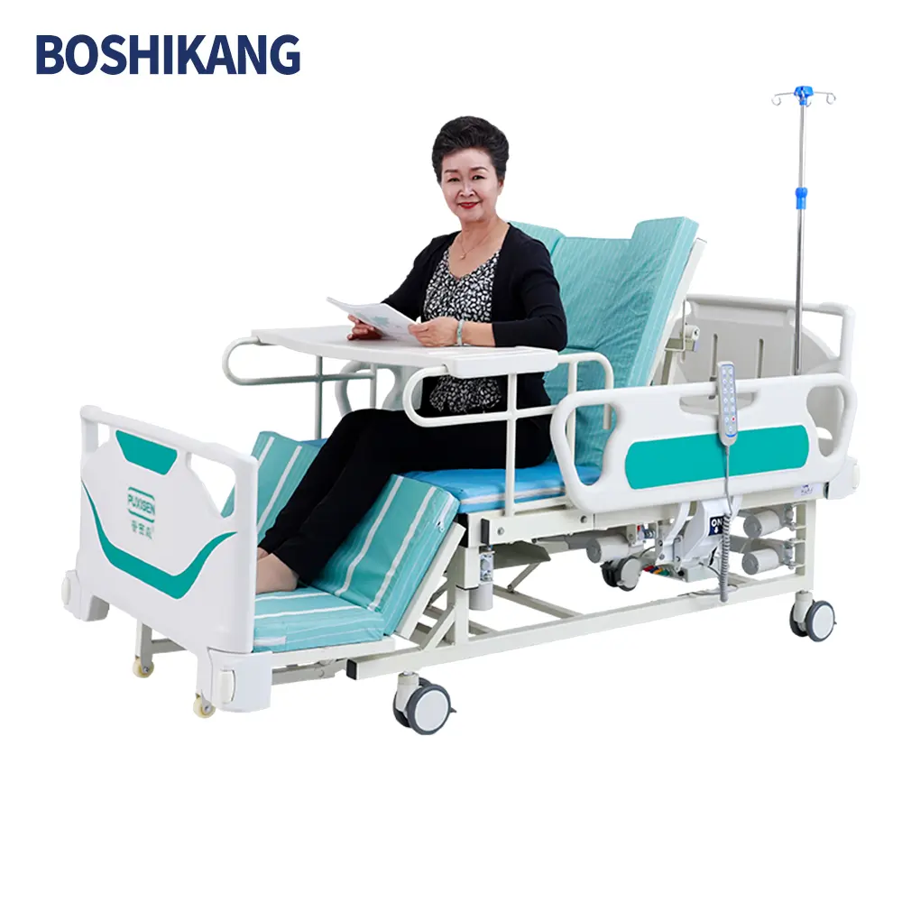 하이 퀄리티 병원 침대 노인 환자 다기능 가정 전기 치료 침대