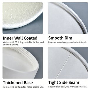 Customizable <b>disposable</b> corrugated paper <b>cups</b> three layers of thickening heat insulation and anti slip design coffee <b>cups</b> - Product Image 4