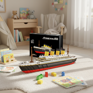 Rompecabezas 3D para Adultos, Maqueta del Titanic, 3800 Piezas, Juego de Bloques de Construcción de Plástico, Regalo de Aniversario o Boda - Product Image 3