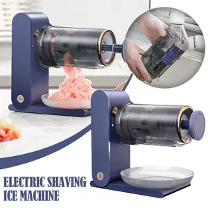 Smoothie Machine Diy Oplaadbare Sneeuwvlok Ijsscheerapparaat Slushy Drinks Dessert Maker Fruit Mein Mein Ijsmachine Ijsmachine