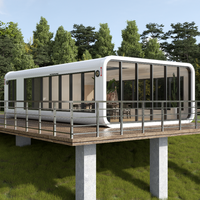 2024 extérieur préfabriqué Restaurant restauration rapide luxe Mobile expédition conteneur café Snack Bar modulaire Restaurant hôtel de luxe