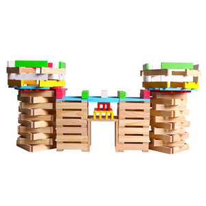 High Quality Popular DIY Wooden Building Blocks Colored Master Building Toys for Children Featuring Anime Characters - Product Image 4