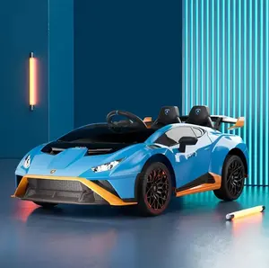 سيارة أطفال مرخصة للركوب 24 فولت ولبين <span class=keywords><strong>3</strong></span>-8 سنوات سيارة أطفال الانجراف بمقعدين مع جهاز تحكم عن بعد - Product Image 4