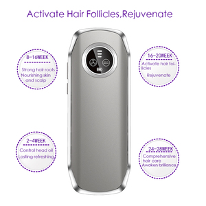 Masajeador Eléctrico para el Cuero Cabelludo con Luz Roja, Peine para el Crecimiento del Cabello, Dispositivo de Cuidado Capilar con Vibración, Recargable por USB para Uso Doméstico - Product Image 5