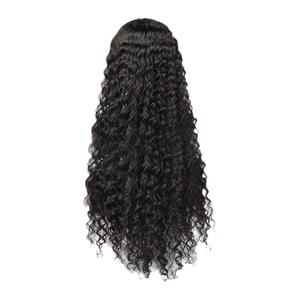 Groothandel Braziliaans Remy <span class=keywords><strong>Deep</strong></span> <span class=keywords><strong>Wave</strong></span> Transparant voor Lace Front pruiken 180% Dichtheid Aanpasbare Lengte Lange Lengte Haarwerk van Echt Haar - Product Image 1