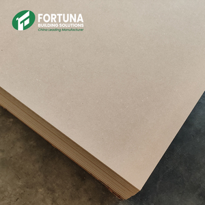 Panneau MDF uni économique de 3 mm à 18 mm avec faible teneur <span class=keywords><strong>en</strong></span> formaldéhyde E0, design moderne pour la <span class=keywords><strong>menuiserie</strong></span> de cuisine et de chambre - Product Image 1