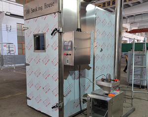 Horno Ahumador de 500kg y 1000kg para Pollo y Carne, Máquina para Hacer Salchichas Ahumadas - Product Image 5