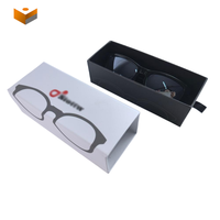 Nouvelle conception, logo personnalisé, boîte à lunettes de soleil en papier de luxe, boîte à tiroir, boîtes cadeaux luxueuses pour lunettes de soleil