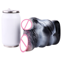 GEEBA Neue Tier-Monster-Masturbationshülle Männlich Dualer Masturbations-Sextoy Miss Zebra Masturbations-Fantasy-Sextoys