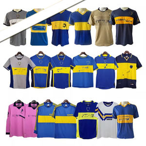 ขายส่งบอคา จูเนียร์ส # เสื้อฟุตบอลย้อนยุคของมาราโดน่า 10 ตัว ชุดกีฬาผู้ชาย เสื้อฟุตบอล ชุดกีฬา  รับสั่งทำ - Product Image 1