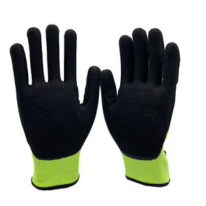 Gants de forage robustes avec revêtement en micro-mousse NBR, protection anti-coupure HPPE, protection dorsale TPR, pour l'entretien des plateformes pétrolières - Product Image 4