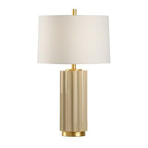 Lampe de table minimaliste en métal gris avec abat-jour cylindrique en tissu – Décoration moderne pour salon, chevet, villa, hôtel, maison, bibliothèque, bureau d'étude - Product Image 2