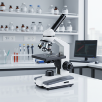 Mikroskop Biologi Digital XSP-200J Mikroskop Biologi Monokuler Multiguna 1920x1080 untuk Penggunaan Laboratorium Medis