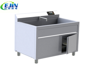 Machine de nettoyage à bulles pour fruits et légumes / Équipement de nettoyage pour écrevisses, fraises, cerises, okra, concombres, cornichons, dattes rouges - Product Image 1
