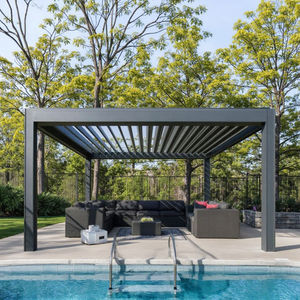 Toldos de <span class=keywords><strong>cenador</strong></span> independientes Apertura ajustable Techo de patio Dosel de pérgola retráctil con control remoto - Product Image 1