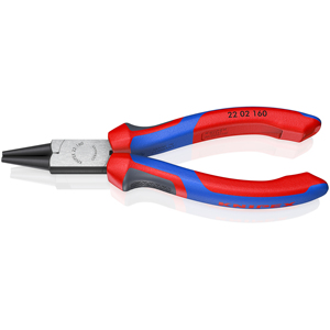คีมปากกลม KNIPEX 22 02 160 ด้ามจับแบบสบายมือ สีดำ 160 มม. - Product Image 1