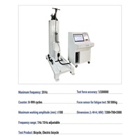 Handlebar Stem Destructive Test Equipment 20Hz Max Frequency for E-Bike Handle Assembly Durability Performance Testing