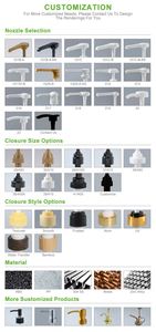 Bomba Dosificadora de Jarabe de Leche y Té de PP de Grado Alimenticio Recargable, Suministro Directo de Fábrica, 28/400, Compatible con Botellas de Jarabe Torani para Dispensador de Líquidos - Product Image 5