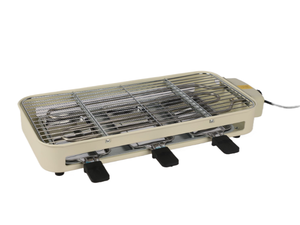 Conception Sans Fumée Antiadhésif PTFE Portable Double Couche Barbecue Électrique Grill Commercial Home Steak Barbecue Plaque Chauffante Pour Le Ménage - Product Image 3