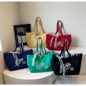 Factory Customized Letter Zipper Single Shoulder <b>Canvas</b> <b>Bag</b> <b>Large</b> Cotton Grocery Shopping <b>Canvas</b> Tote <b>Bag</b> with Logo - Product Image 2