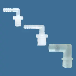 Chang En Plastic Medical L Winkel verbindung 90-Grad-Wasserluftschlauchrohr Gewinde Barb Connector Rohr verschraubungen
