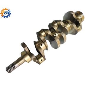 อะไหล่แท้ OEM สำหรับรถขุด อะไหล่เครื่องยนต์ V3800 V3800-T เพลาข้อเหวี่ยง - Product Image 1