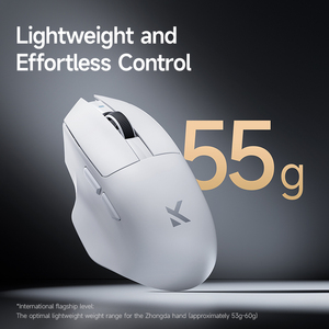 MCHOSE G7 Wireless <b>Mouse</b> RGB Backlit 6 Buttons Both Hands Ergonomic Design Office Gaming Sports Three-mode Wired 2.4G - Product Image 5