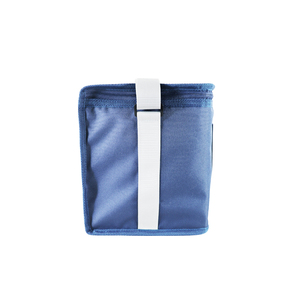 Sac à déjeuner imperméable en polyester bleu de la marque Senda, logo personnalisé, motif de dessin animé, isotherme, décontracté, pour femmes et enfants, nouvelle mode - Product Image 3