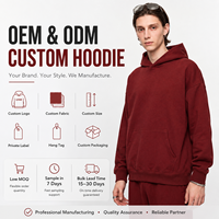 Sweat à capuche oversize en molleton bouclette 400 GSM, style streetwear, unisexe, épais, fabrication en marque blanche