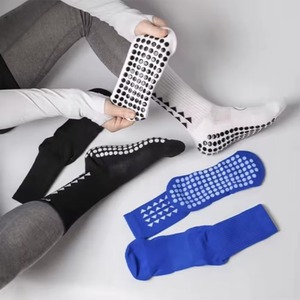 <b>Custom</b> Athletic Performance <b>Grip</b> <b>Socks</b> with Arch Support & Compression -Wholesale OEM Anti-Slip Sport <b>Socks</b> for Running Training - Product Image 2
