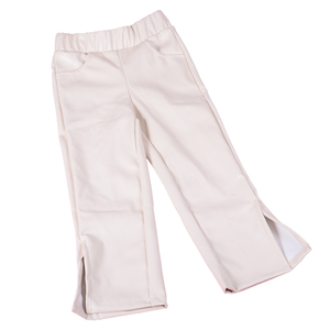 Aa-4 Nouvelle Collection Automne Pantalon en Similicuir PU pour Bébé et Jeune Enfant, Legging en Faux Cuir Slim Imprimé Style Doux pour Petites Filles - Product Image 3
