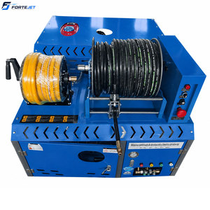 <span class=keywords><strong>Nettoyeur</strong></span> de canalisations télécommandé autonome avec réservoir de 500L, 200 bars, 84L/min, 37HP, double cylindre, double bobine, pour canalisations de 32 pouces - Product Image 5
