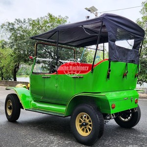 Voitures de golf électriques classiques, antiques, rétro, vintage, fabriquées en Chine, 2025, avec 4 à 17 sièges, batterie au plomb-acide, vitesse maximale de 60 km/h - Product Image 4