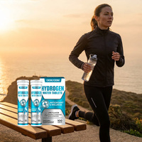 Comprimés effervescents d'hydrogène moléculaire H2 OEM/ODM naturels pour adultes, pour la santé du cerveau, la vitalité et le soutien quotidien du bien-être