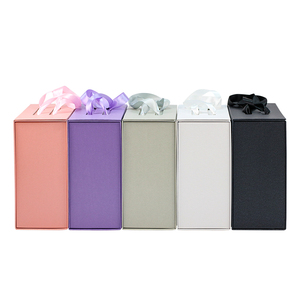 Tùy Chỉnh Lớn Cứng Nhắc Giấy Quà Tặng Bao Bì Sang Trọng Hot Pink Magnetic Có Thể Gập Lại Hộp Với Ribbon <span class=keywords><strong>Rope</strong></span> Xử Lý - Product Image 6