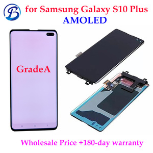 Original pour <span class=keywords><strong>Samsung</strong></span> Galaxy S10 Plus <span class=keywords><strong>SM</strong></span>-<span class=keywords><strong>G975F</strong></span> certifié <span class=keywords><strong>Samsung</strong></span> S10 Plus 6.4 "dynamique AMOLED 3040x1440 avec cadre d'empreintes digitales - Product Image 5