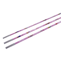Mât de drapeau de voiture en époxy longue durée de 3,3 m pour rénovation/amélioration, choix de couleur personnalisé, livraison rapide pour utilisation extérieure multi-véhicules