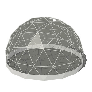 Customized 14m Diameter Geodesic Dome <b>Tent</b> With PVC Roof For Outdoor Restaurant Use - Product Image 1