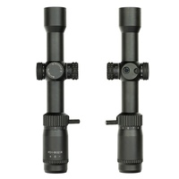 Lunette de visée LPVO Factory Optic 1-8X32 IR avec éclairage rouge, long dégagement oculaire, viseurs tactiques