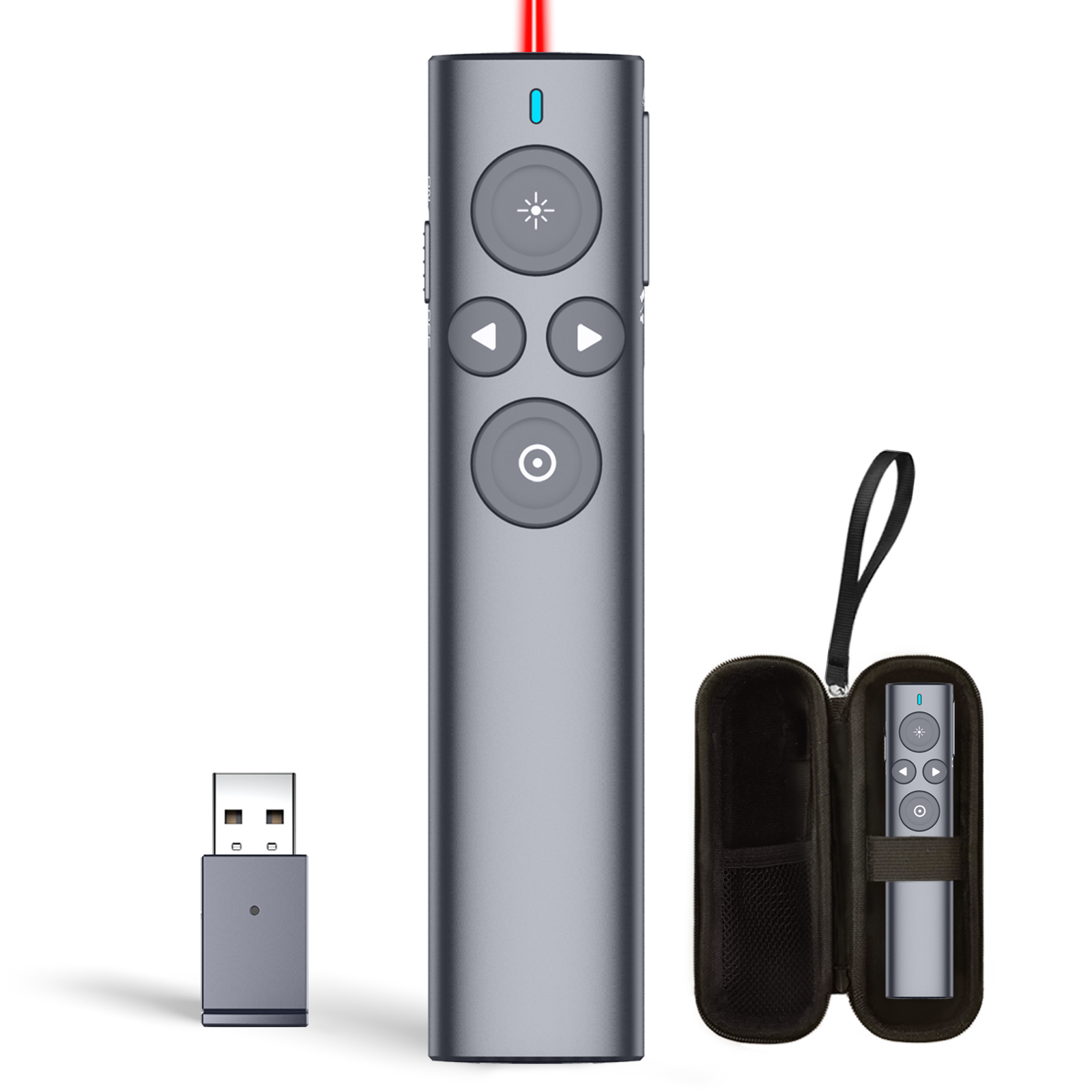 Grey with Red laser